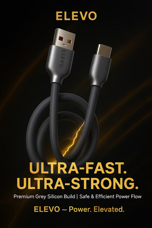 ELEVO MaxCharge Silicon Type-C Cable